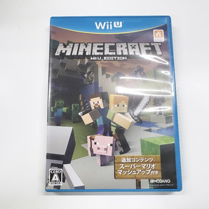 100円～◎WiiU MINECRAFT WiiU EDITION マインクラフト マイクラ WiiUソフト Nintendo 任天堂 ニンテンドーの画像1