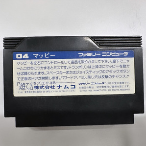 100円～★ファミリーコンピューター ファミコンカセット namcot ナムコ 04 マッピー MAPPY ファミコンの画像2