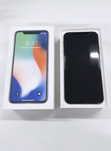 100円～★iPhoneX [64GB] MQAY2J/A シルバー アップル アイフォン SIMロックなし 利用制限○ 箱入り iPhone X