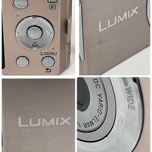 100円～◎Panasonic パナソニック LUMIX DMC-FH5 コンパクトデジタルカメラ バッテリー 充電器付属 ピンクゴールド カメラ ジャンク品の画像10