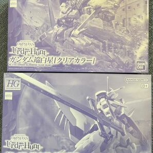 HG 1/144 ガンダム端白星はじろぼし[クリアカラー]Limited + ＨＧ 1/144 ガンダム端白星 第２形態 セット