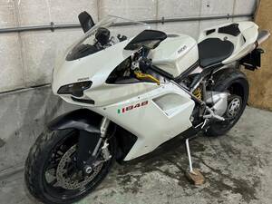 *[ техосмотр "shaken" R7 год 4 месяц ] Ducati /DUCATI848/ 16605./ ZDMH1600AA9B009*** / распродажа 1 иен старт! суббота и воскресенье самовывоз ok!