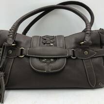 【中古品】★ungaro/ウンガロ★ハンドバッグ　ブラウン　レディース　レトロ　DH017X294HA_画像2