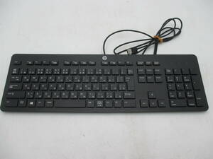 【動作確認済】テンキー付 HPキーボード HQ-TRE 71025 傾き調整付 黒 USBキーボード