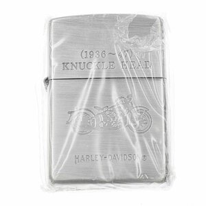 未開封 ZIPPO ジッポー ハーレーダビッドソン 1936～47 KNUCKLE HEAD オイルライター 喫煙具