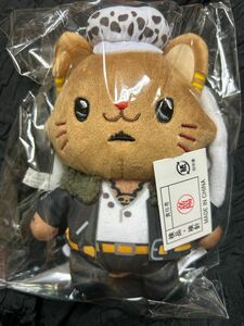 未開封新品 ONE PIECE with CAT アイマスク付き ぬいぐるみ キーホルダー マスコット ワンピース ロー