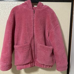 SHEIN モコモコ　ダウン　パーカー