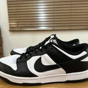  NIKE ナイキ DUNK LOW RETRO PANDA ダンク ロー レトロ パンダ 黒 白 DD1391-100 ローカットスニーカー 28.0cm US10 ホワイト ブラックの画像4