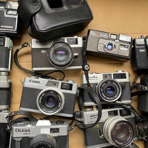 レンジファインダー Canon MINOLTA Yashica fujifilm ジャンク まとめ 管10の画像5