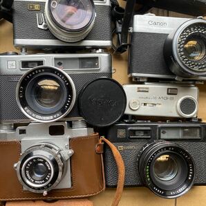 レンジファインダー Canon MINOLTA Yashica fujifilm ジャンク まとめ 管10の画像7