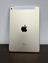 中古Apple iPad mini 4 第４世代Wi-Fi Cellular docomo 32GBゴールド 美品 訳あり_画像8