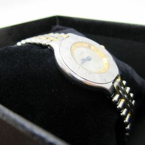 Cartier カルティエ マスト21 腕時計 クォーツ 2針 1340 レディース腕時計の画像3