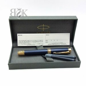  Parker blue sheb long GTsenteFP 1931369 fountain pen F unused *