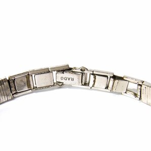 ラドー レディース 腕時計 21石 手巻き シルバー文字盤 動作品 RADO 〓の画像7