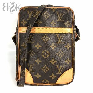 ルイヴィトン モノグラム ダヌーブ M45266 ショルダーバッグ クロスボディ 斜め掛け ポシェット LOUIS VUITTON 中古♪