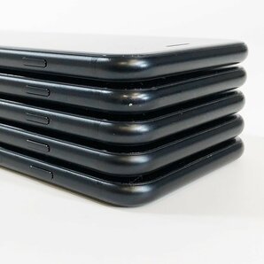 Apple iPhoneSE 第二世代 5台セット ブラック 64GB AU ○判定 初期化済み 通電確認 ジャンク扱い アップル 1 ∴の画像10