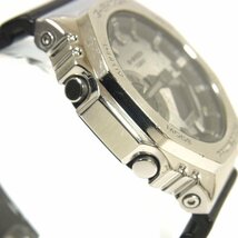カシオ G-SHOCK GM-2100 メンズ クォーツ シルバー文字盤 デジアナ 八角形 腕時計 動作品 CASIO ◆_画像4