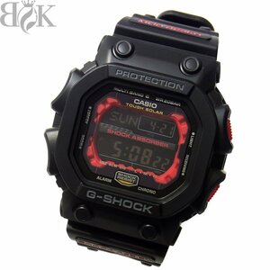 推定未使用品 カシオ G-SHOCK GXW-56-1AJF メンズ 腕時計 デジタル ソーラー 黒 赤 ブラック レッド 動作品 CASIO 〓