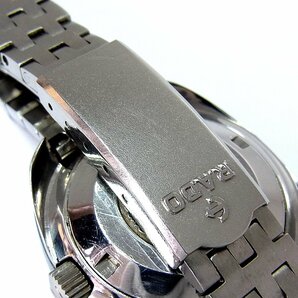 ラドー ダイヤスター レディース 自動巻き オートマ 腕時計 SS 3針 デイト DIASTAR RADO 不動品 ジャンク ∞の画像6