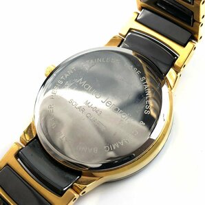 マウロジェラルディ ソーラー セラミック MJ043-1 腕時計 稼働品 Mauro Jerardi 中古品 ♪の画像7