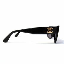 シャネル サングラス 02462 94305 ココマーク 黒 ブラック グレー系レンズ CHANEL 〓_画像4