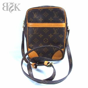 ルイヴィトン モノグラム ダヌーブ M45266 ショルダーバッグ 斜め掛け ポシェット LOUIS VUITTON 中古 ♪