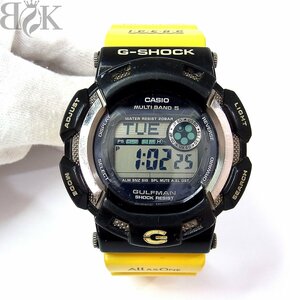 カシオ G-SHOCK［LOVE THE SEA ANd THE EARTH］GW-9102K-1JR メンズ ソーラー デジタル 腕時計 クジラ イエロー CASIO 稼働品 ∞