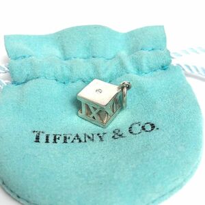 Tiffany ティファニー ペンダントトップ アトラスキューブ ダイヤモンド シルバー 925