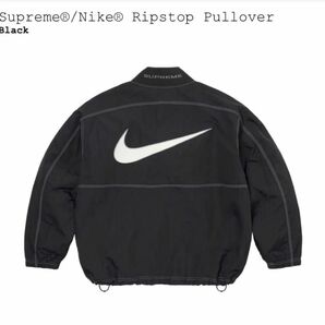 Supreme Nike Ripstop Pullover black L