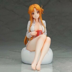 ●彼シャツ感満載●アスナ ソードアート・オンライン SAO フィギュア 約16cm pvc 結城 明日奈【箱付き】