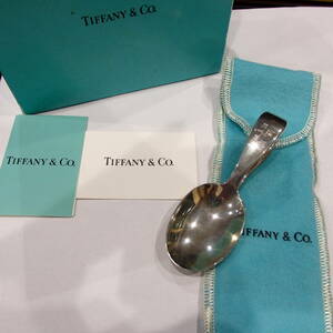 1円スタート激レア TIFFANY＆Co. ティファニー STERLING SILVER 925 銀制 ベビースプーン アクセサリー 箱付き 袋付き 39348 11-2