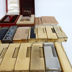 1円スタート激レア S.T.Dupont デュポン Cartier カルティエ dunhill ダンヒル 箱付き オパール モザイク ガスライター まとめ 30289 11-2の画像7