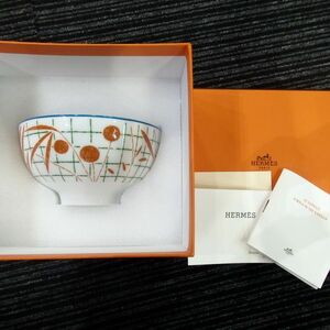 1円スタート 激レア HERMES エルメス WALK IN THE GARDEN ウォークインザガーデン ボウル ポーセリン 食器 箱付き 30328 11-2