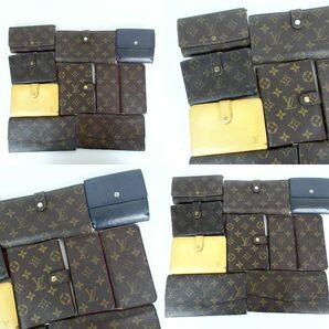 1円スタート激レア 美品もあり LOUIS VUITTON ルイヴィトン 長財布 折財部 カードケース シュガレットケース 他 まとめ 47点セット 30311 の画像7