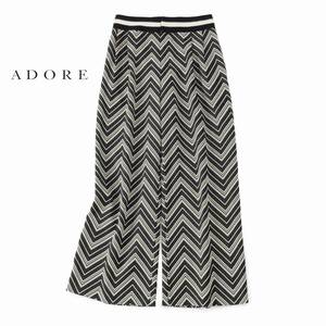 美品★ADOREアドーア4万★36size/7-9号★パンツA035