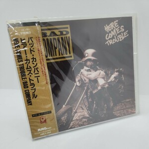 未開封 見本品 CD バッド・カンパニー ヒアー・カムズ・トラブル HERE COMES TROUBLE BAD COMPANY 洋楽 ロック AMCY-464 ROCK