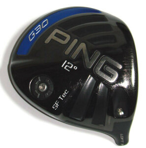 中古★PING★2015y G30 SF Tec ドライバー 12° ハイロフト仕様 460cc ヘッドのみ 中古スリーブ付