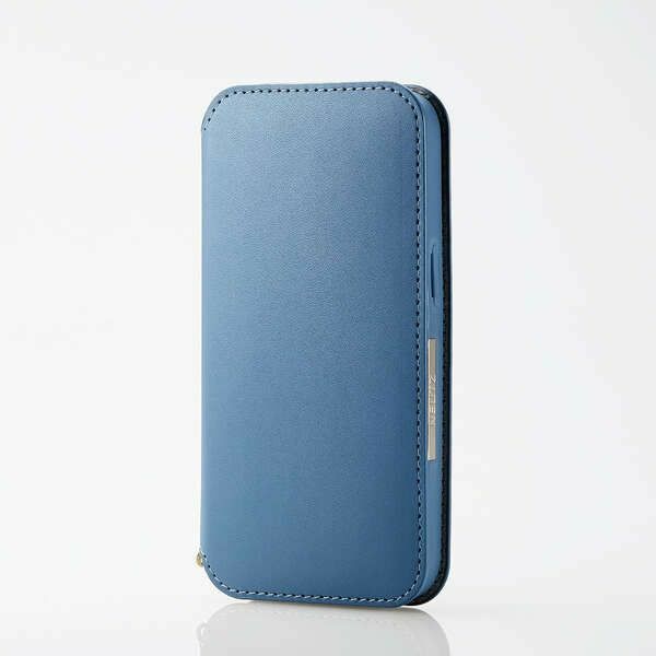 ◆iPhone13 Pro/レザーケース/手帳型/NEUTZ/磁石付き/ブルー