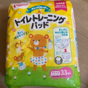 オムツとれっぴー　トイレトレーニングパッド クマ　３３Ｐ