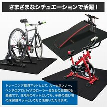 【16枚セット】トレーニングマット ジョイントマット 大判 60cm×60cm 厚さ1.2cm 1畳未満 サイドパーツ付き 防音 防振 キズ防止 耐久_画像3