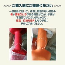 【2個セット/ライラック】滑りにくい カラー ダンベル 1kg 筋トレ エクササイズ 宅トレ シンプル ウエイトトレーニング ダイエット 新品_画像7