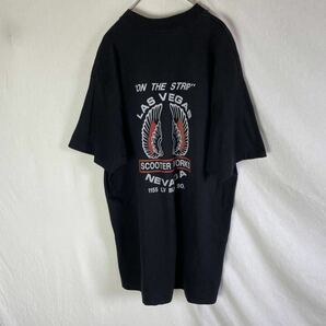 90's アメリカ製 HARLEY-DAVIDSON 半袖プリントTシャツ 古着 XLサイズ ブラック ヴィンテージ の画像2