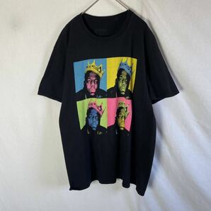 Notorious B.I.G. 半袖プリントTシャツ 古着 Lサイズ ブラックの画像1