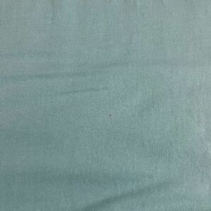 80's アメリカ製 ヘインズ 半袖プリントTシャツ 古着 XLサイズ ライトブルー ヴィンテージ 無地の画像5
