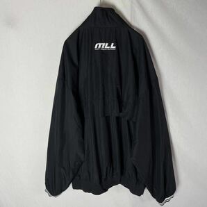 90's リーボック ハーフジップジャケット 古着 Lサイズ ブラック プルオーバー ヴィンテージ の画像5