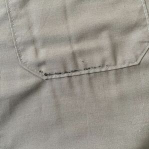 アメリカ製 WEARGUARD 半袖ワークシャツ 古着 Lサイズ グレー WORKWEAR ヴィンテージ の画像5