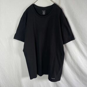 calvin klein 半袖Tシャツ 古着 Lサイズ ブラックの画像1