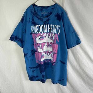 KINGDOM HEARTS 半袖プリントTシャツ 古着 Lサイズ ディズニーの画像1
