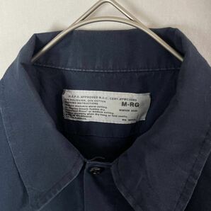 USPS 半袖ワークシャツ 古着 Mサイズ ネイビー WORKWEARの画像3