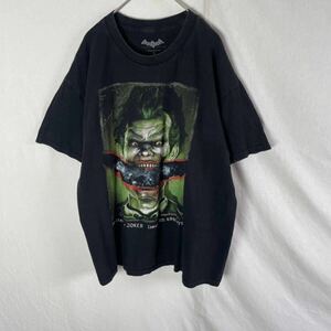 BATMAN 半袖プリントTシャツ　古着　Lサイズ　ブラック